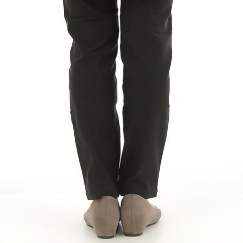 楽々暖かいストレッチ裏起毛イージー美脚パンツ レディース |  | 06