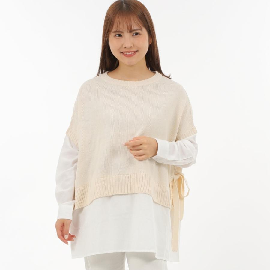 送料無料 1800円 ゆったり みせかけニット |  | 02