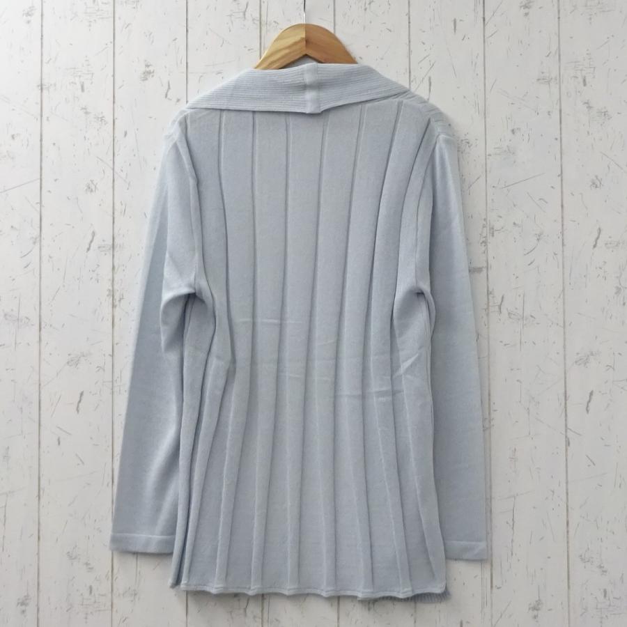 日本製トッパー カーディガン シルク混素材使用 ネイビー 紺 ベージュ ブルー ピンク 20代 30代 40代 50代 60代   長袖 ゆったり 春夏 母の日　 |  | 11