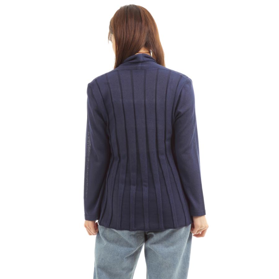 日本製トッパー カーディガン シルク混素材使用 ネイビー 紺 ベージュ ブルー ピンク 20代 30代 40代 50代 60代   長袖 ゆったり 春夏 母の日　 |  | 19