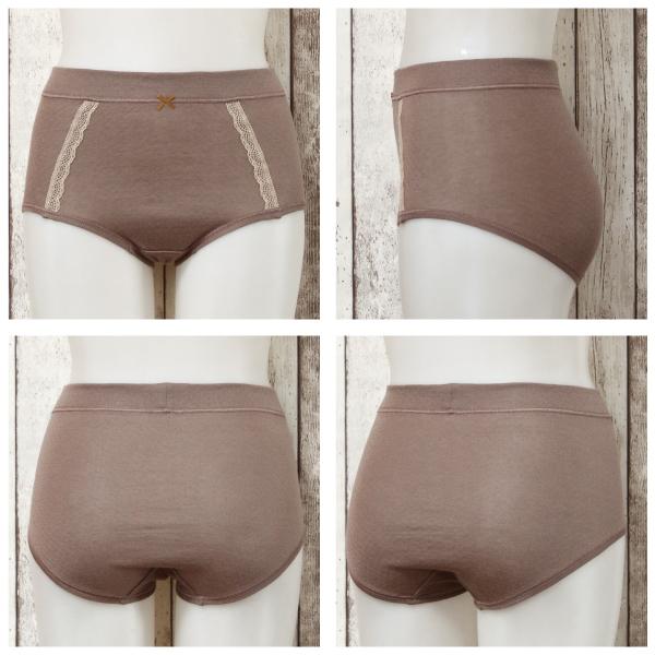 深ばきショーツ お肌にやさしい下着 Fleep フリープ 綿100％ ウエストらくちん 単品 日本製 ネコポス可 82066 S M L LL | Fleep | 20