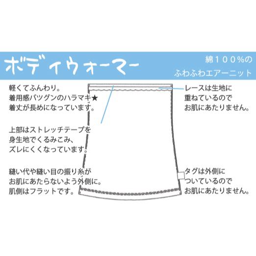 ボディウォーマー ハラマキ 腹巻 お肌にやさしい下着 Fleep フリープ 綿100％ 日本製 ネコポス可 82067 M〜L L〜LL フリー | Fleep | 17