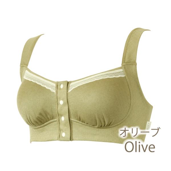 ブラジャー 前開きブラ お肌にやさしい下着 Fleep フリープ 綿100％ 肩こり解消 ノンワイヤー フロントホック ソフトブラ 82072 S M L LL ネコポス可 bra 四十肩 | Fleep | 07