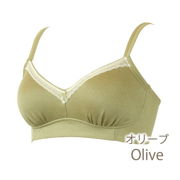 ブラジャー ソフトブラ ナイトブラ お肌にやさしい下着 Fleep フリープ 綿100％ ノンワイヤー 後ろホック 3段階調節 日本製 ネコポス可 82073 S M L LL bra | Fleep | 07