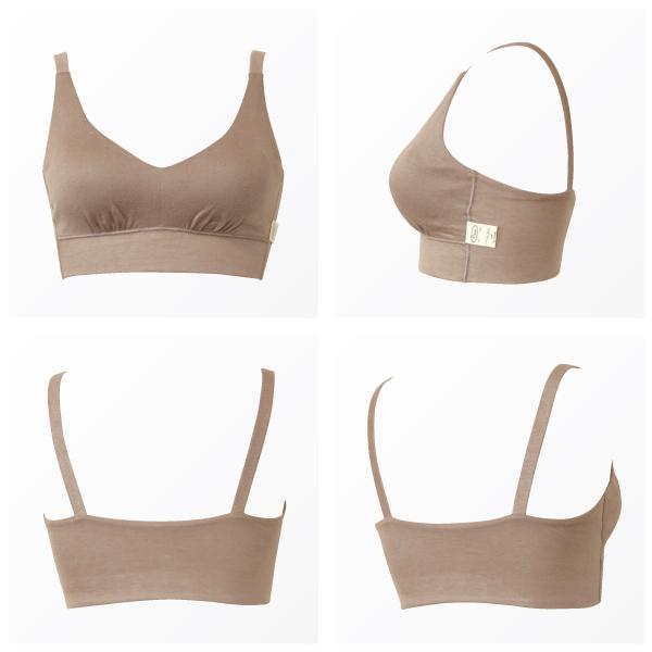 ブラ WEB限定 ブラジャー ソフトブラ ノンワイヤーブラ お肌にやさしい下着 Fleep フリープ ヘルシー 綿100％ 日本製 83100 S M L LL ネコポス可 bra | Fleep | 08