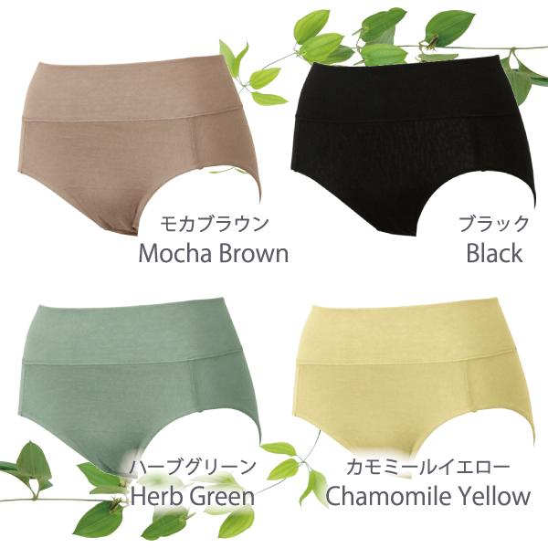 ハイライズショーツ WEB限定 深ばきショーツ パンツ お肌にやさしい下着 Fleep フリープ ヘルシー 綿100％ 日本製 83102 S M L LL ネコポス可 ショーツ | Fleep | 06