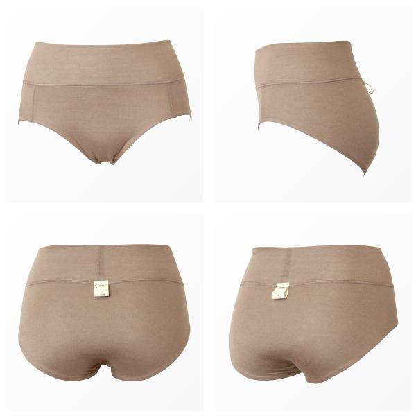 ハイライズショーツ WEB限定 深ばきショーツ パンツ お肌にやさしい下着 Fleep フリープ ヘルシー 綿100％ 日本製 83102 S M L LL ネコポス可 ショーツ | Fleep | 08