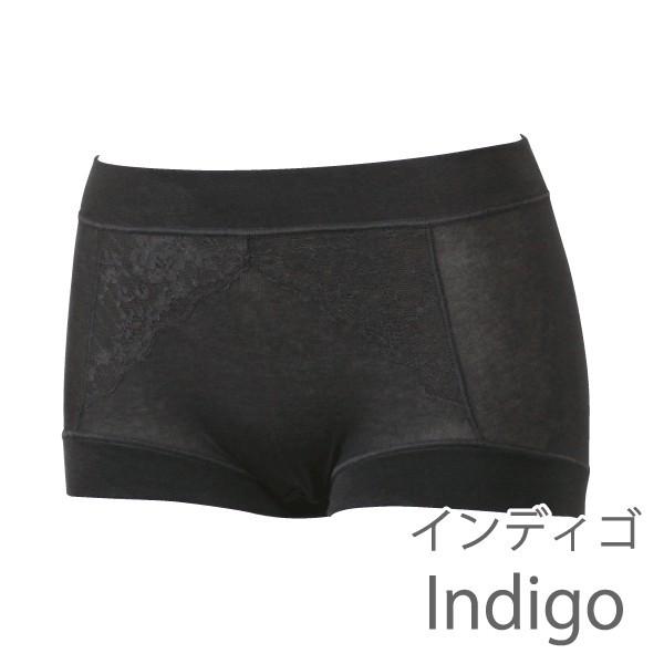 深ばきショーツ シンプルレーシー お肌にやさしい 敏感肌 乾燥肌 かゆみ Fleep フリープ 日本製 セット 術後 ネコポス可 84091 S M L LL | Fleep | 07