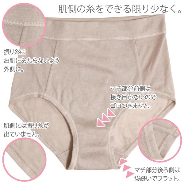 サマー 深ばきショーツ 深履きショーツ シンプル 爽やか お肌にやさしい下着 Fleep フリープ パンツ ネコポス可 84111 S M L LL | Fleep | 10