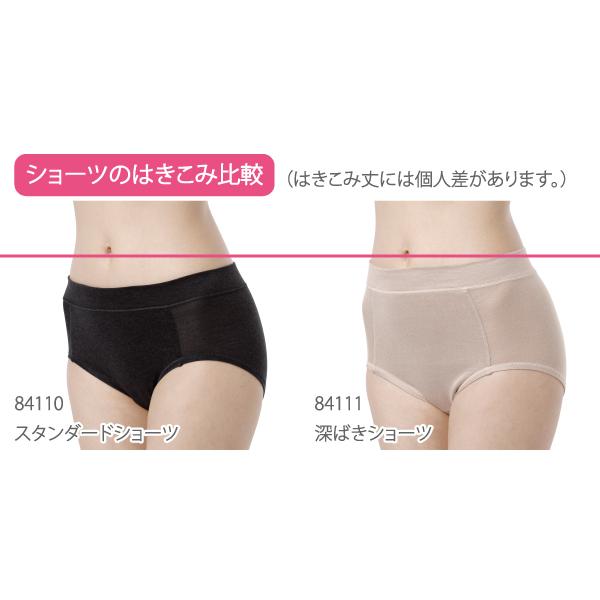 サマー 深ばきショーツ 深履きショーツ シンプル 爽やか お肌にやさしい下着 Fleep フリープ パンツ ネコポス可 84111 3L | Fleep | 13