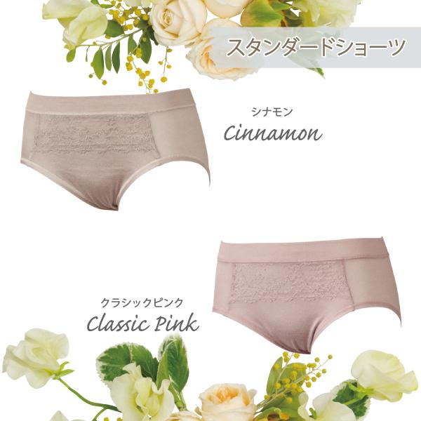 サマー スタンダードショーツ 爽やか 上品 大人 お肌にやさしい下着 Fleep フリープ パンツ ネコポス可 84118 M L LL | Fleep | 04