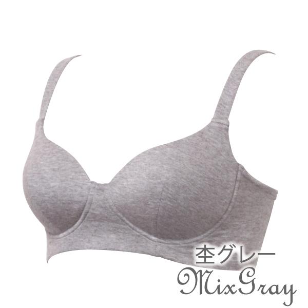 WEB限定品 ブラジャー Tシャツブラ ハーフトップ コンフォート Fleep フリープ 綿ベア天 綿混 スポブラ ソフトブラ ノンワイヤー 日本製 ネコポス不可 87017 bra | Fleep | 07