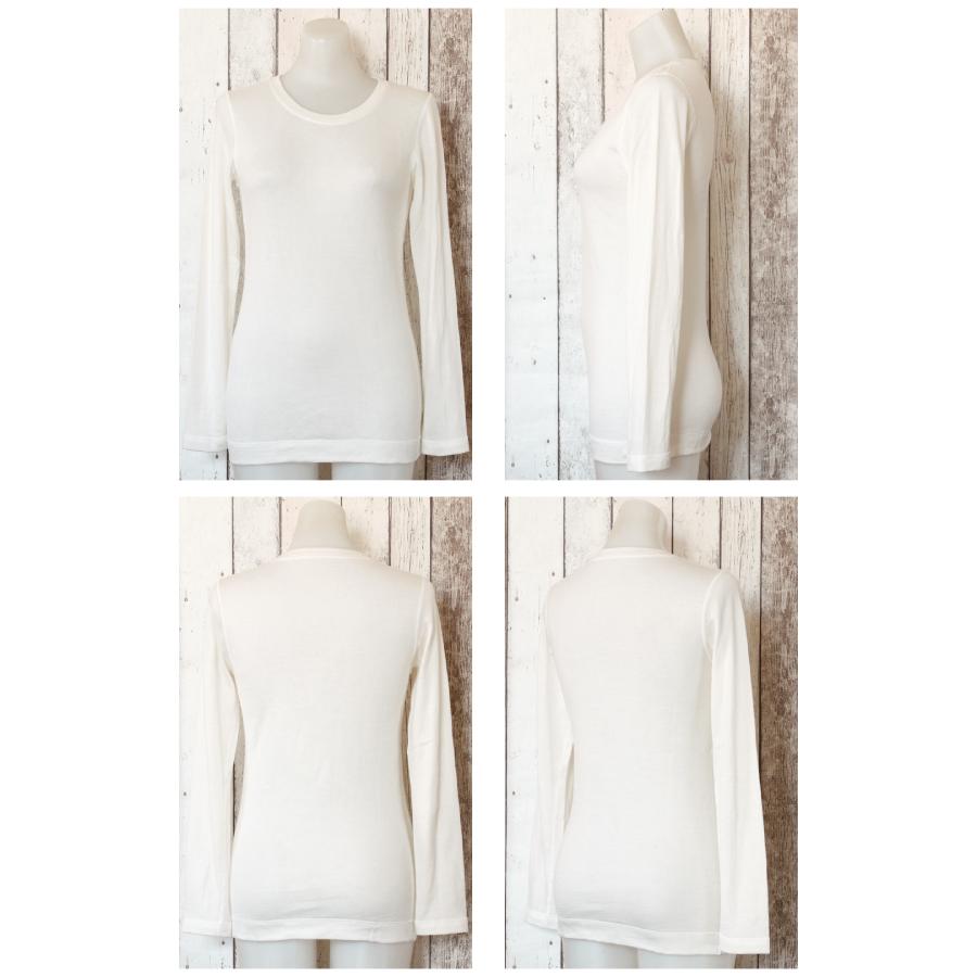 長袖Tシャツ クルーネック コンフォート 肌にやさしい Fleep フリープ エアーニット ティーシャツ 日本製 ネコポス可 87023 S M L LL | Fleep | 15