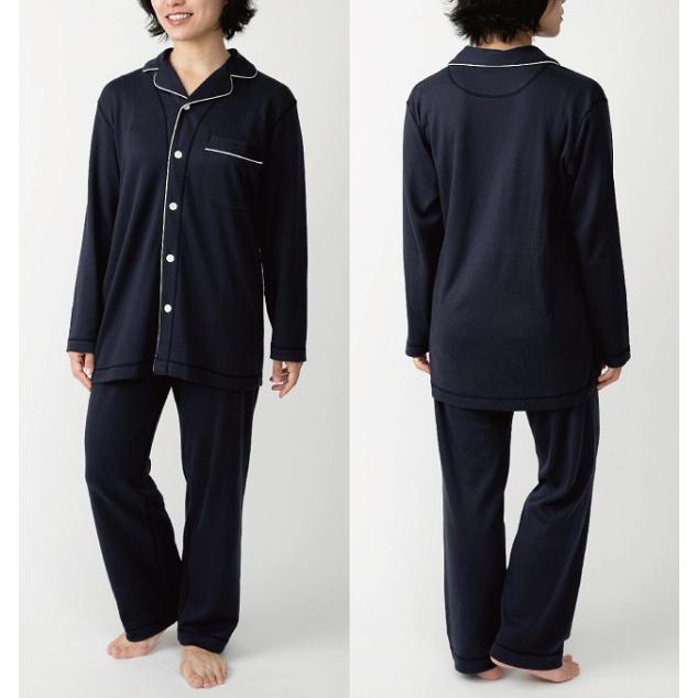 リラックスウェア WEB限定 父の日 男女兼用 前開き パジャマ ルームウェア お肌にやさしい Fleep フリープ 送料無料 88024 綿100％ 日本製 ネコポス不可 | Fleep | 18