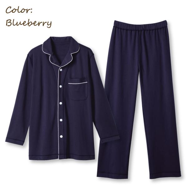 リラックスウェア WEB限定 父の日 男女兼用 前開き パジャマ ルームウェア お肌にやさしい Fleep フリープ 送料無料 88024 綿100％ 日本製 ネコポス不可 | Fleep | 04