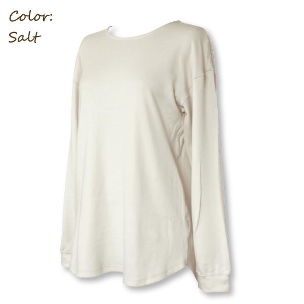 リラックスウェア WEB限定 長袖 カットソー パジャマ ルームウェア 綿100％  お肌にやさしい Fleep フリープ 送料無料 88026 部屋着 日本製 ネコポス可 | Fleep | 05