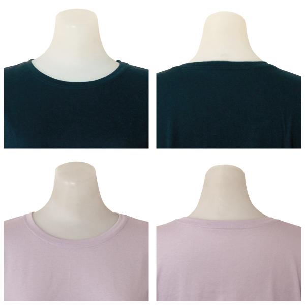 リラックスウェア クルーネック 半袖 Tシャツ 薄手 パジャマ ルームウェア 綿100％  お肌にやさしい Fleep フリープ 送料無料 88029 部屋着 日本製 ネコポス可 | Fleep | 07