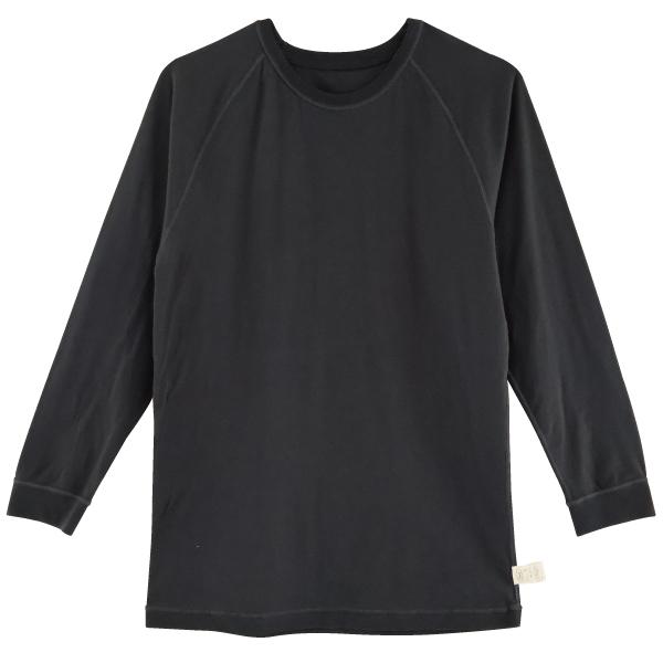 メンズ Men's クルーネック長袖Tシャツ お肌にやさしい下着 Fleep フリープ インナーウェア 日本製 敏感肌 父の日 フリープ インナー 89062 M L ネコポス可 | Fleep | 07