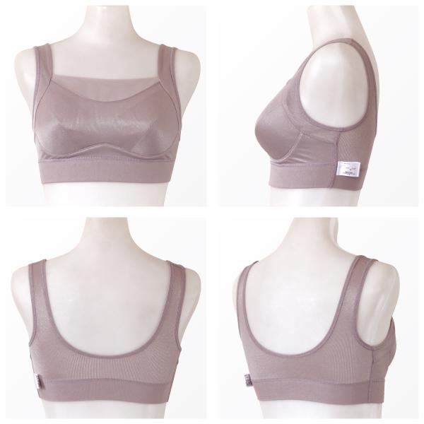 WEB限定品 綿混サポートブラ ノンワイヤー ノンワイヤーブラ エンジェルパッド対応 98101 乳がん 4サイズ 日本製 綿混 フルカップ ネコポス可 島崎株式会社 | ブランド登録なし | 16