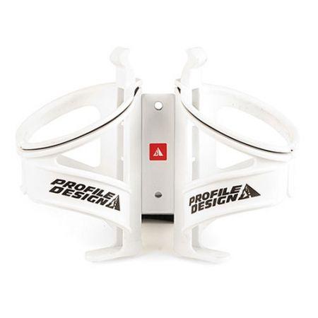 サドル後方のボトルケージ プロファイルデザイン RMC リアマウント・カーボン  ホワイト（ケージ2個付き） |  | 01