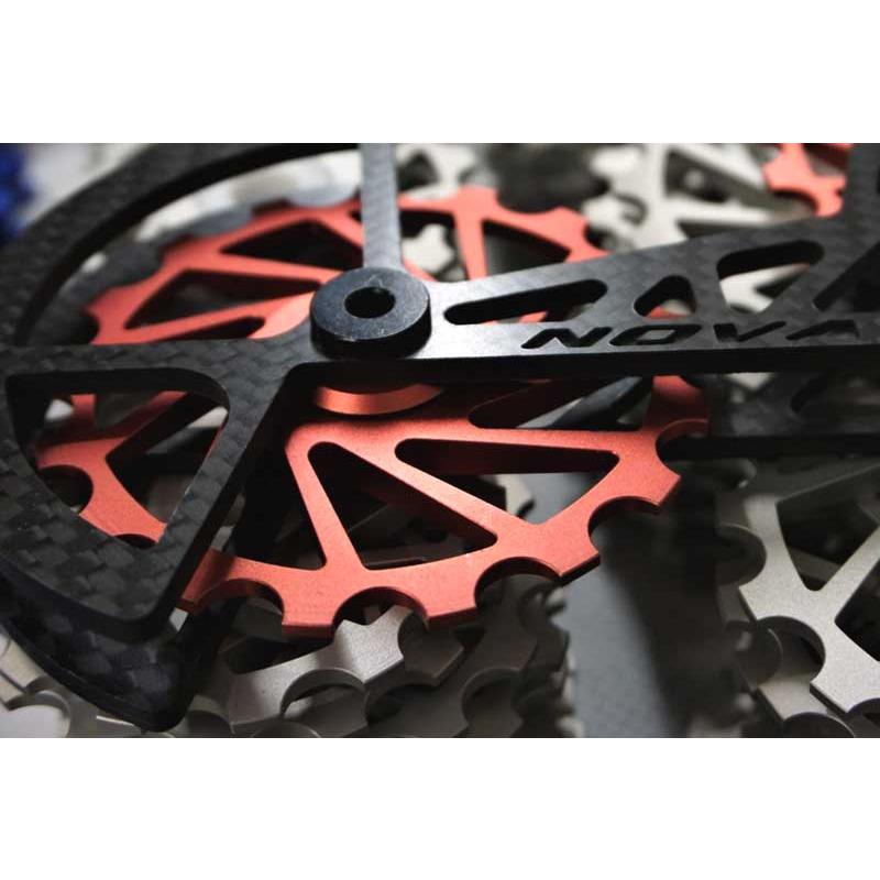 NOVARIDE ビックプーリー フルセラミック NOVA RIDE ノバライド ビッグプーリーセット シマノR9200/R8100 14T