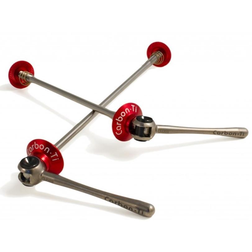 Carbon Ti カーボンチタン X-LOCK ロード or MTB クイック チタン 前後セット 軽量 スキュワーズ |  | 01