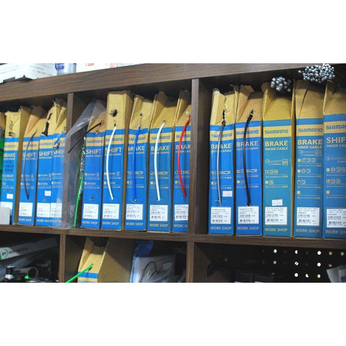 シマノ純正 シフトケーブル セット 1台分 アウターカラー選べます ステンレスインナー | シマノ