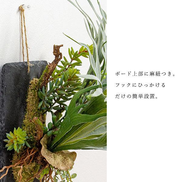 ビカクシダ コウモリラン ハンギング 壁掛け フェイクグリーン : 花と
