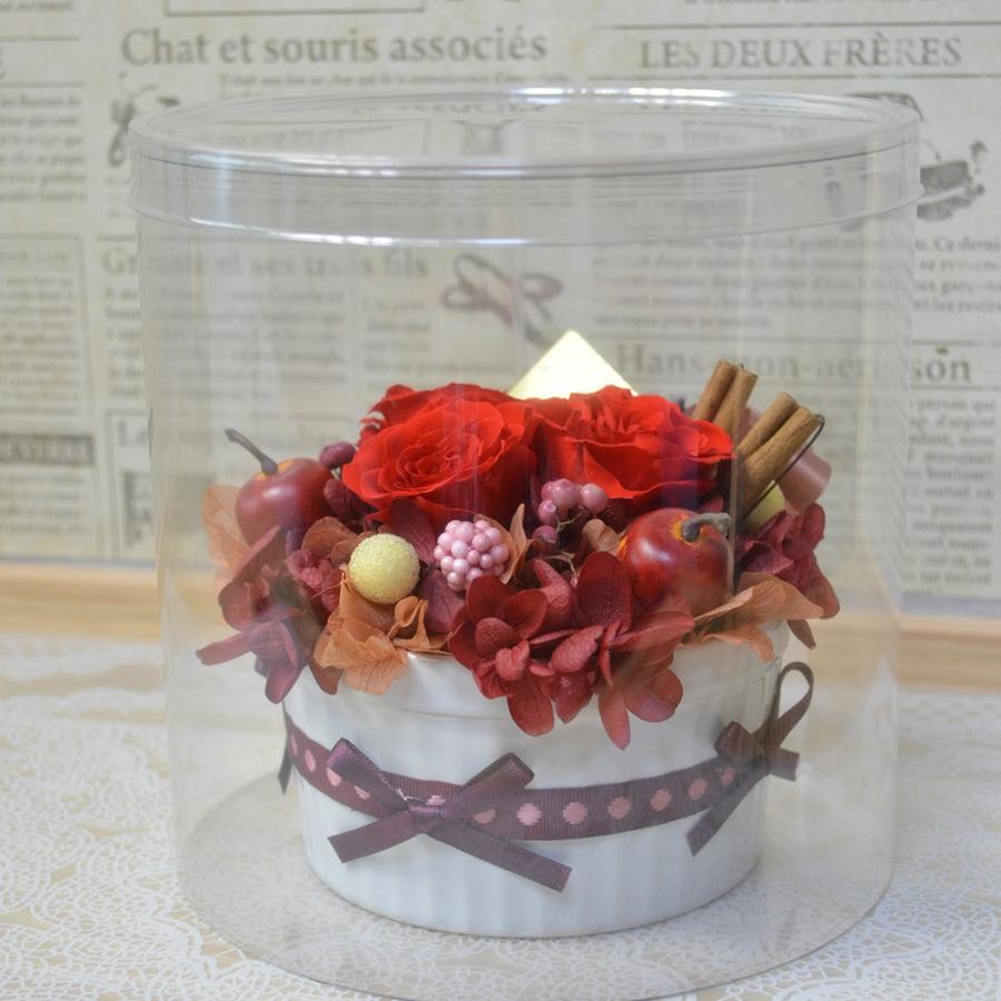 プリザーブドフラワー フラワーケーキ ショコラ 丸型クリアケース Chocolat01 フルール ココ 通販 Yahoo ショッピング