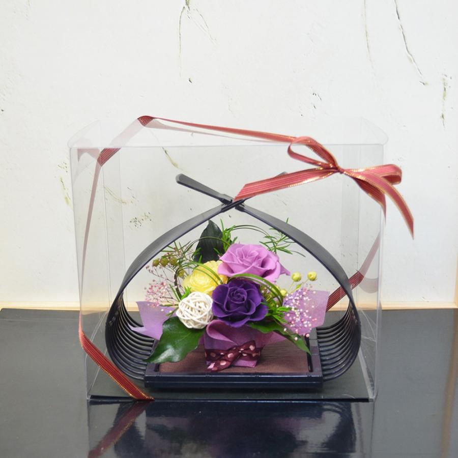 プリザーブドフラワー 和風 華凛 フラワーギフト 花ギフト 70歳 77歳 誕生日 プレゼント |  | 03
