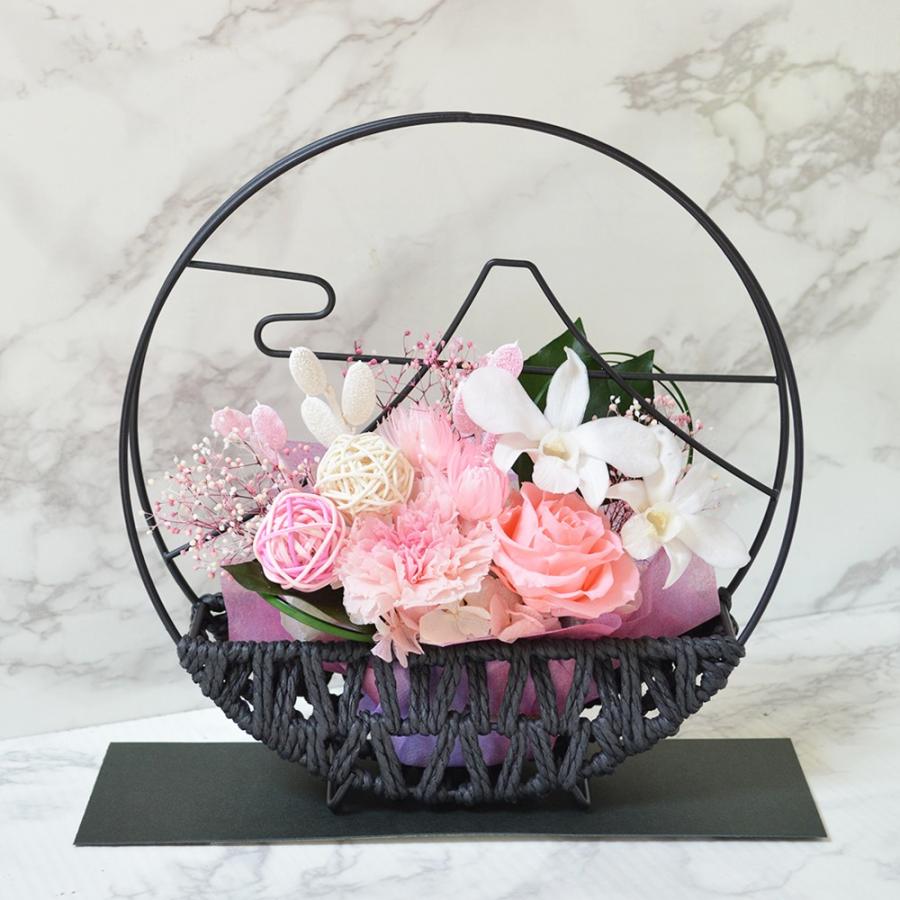 和風プリザーブドフラワー 富士山デザインフレーム アレンジメント 小春 贈り物 プレゼント 花 誕生日 還暦 お祝い Koharu01 フルール ココ 通販 Yahoo ショッピング