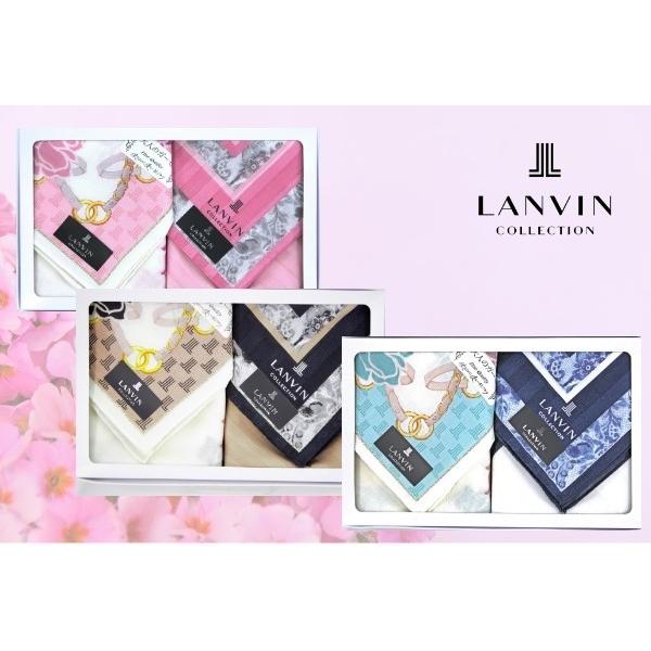 Lanvin ランバン ハンカチ 2枚セット 箱入 ガーゼ 綿 ブランド ギフト ローズ 敬老の日 女性 誕生日 プレゼント お礼 お返し 110 065 068set フルール ド カメリア Yahoo 店 通販 Yahoo ショッピング