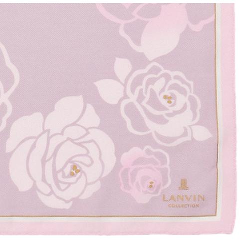 LANVIN COLLECTION ランバン ハンカチ ギフト シルク混 LANVIN COLLECTION ランバン ハンカチ ギフト シルク混