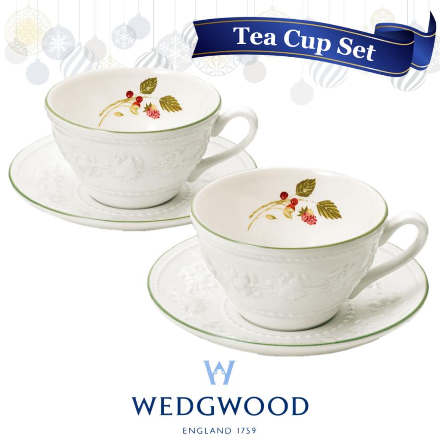 WEDGWOOD ウェッジウッド ティーカップ&ソーサーセット フェス WEDGWOOD ウェッジウッド ティーカップ&ソーサーセット フェス
