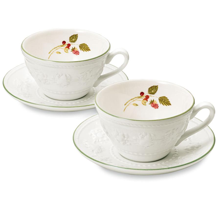 WEDGWOOD ウェッジウッド ティーカップ＆ソーサーセット フェス 