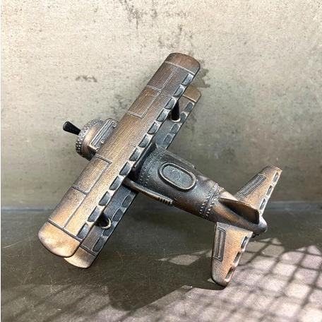 鉛筆削り レトロ風 飛行機 アンティーク 置物 オブジェ 雑貨 鉛筆削り レトロ風 飛行機 アンティーク 置物 オブジェ 雑貨