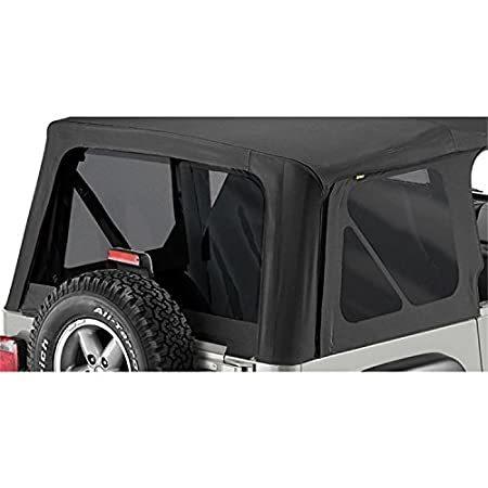 Bestop 5812135 ブラックダイヤモンド色付きウィンドウキット 交換用トップ ソフトトップ