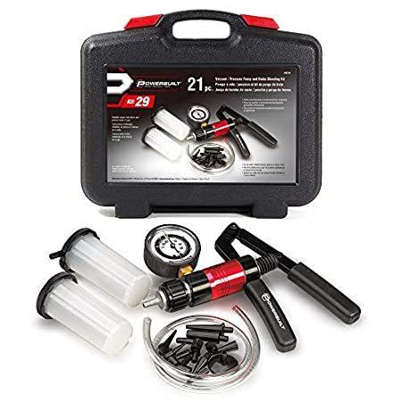 Powerbuilt 648744真空ポンプホース付きセット、プラスチックReservoir、プラスチックAdaptors