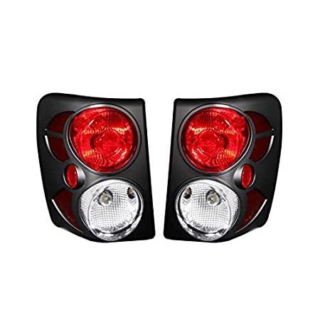 Anzo USA 211105 Jeep Grand Cherokee Black Tail Light Assembly - (Sold in Pa