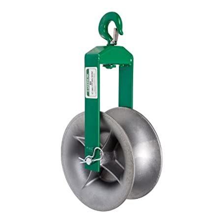 メール便無料 Greenlee Cable Puller Sheave， Hook Type， 24 In
