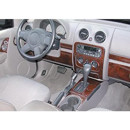 Jeep Liberty Interior BURL Wood Dash Trim KIT Set 2005 2006 2007