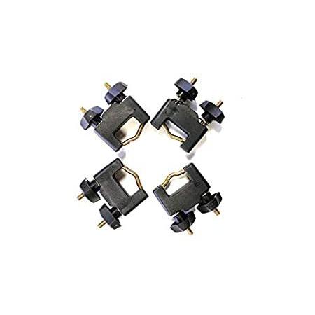 Rhino Rack Steel Mesh Basket/Tray U-bolt Fitting Kit for Rhino Aero/Thule A