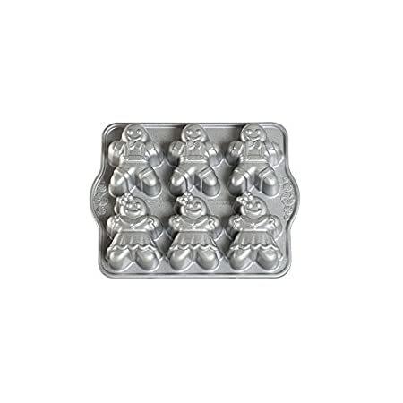 Nordic Ware 86948 Gingerbread Kids Cakelet Pan ［並行輸入品］