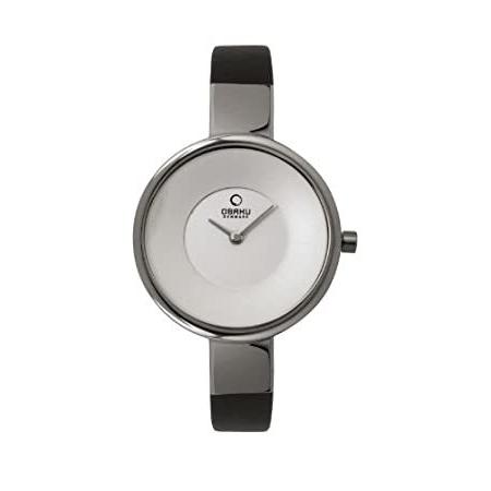 Obaku Harmony Women's Quartz Watch 28-V149LCIRB with Leather Strap