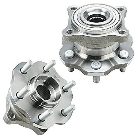 Detroit Axle Rear Wheel Hub and Bearing Assembly Replacement for 2005