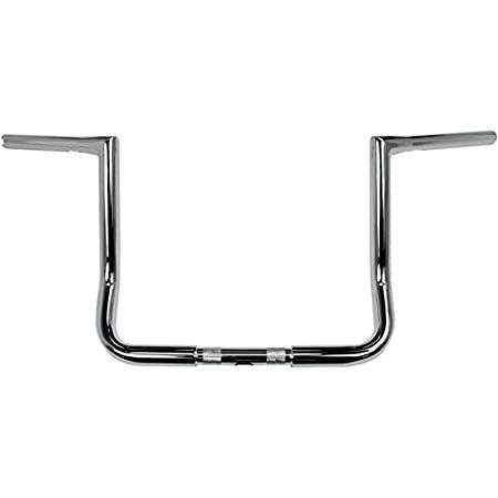 LA Choppers 1 1/4インチツインピークツーリングハンドルバー - 12インチバガー - クロム、カラー:クロム、ハンドルバーサイズ:1