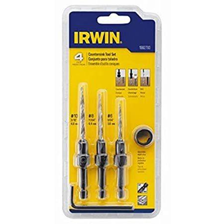 注文割引 【送料無料】Irwin Tools 1882793 SPEEDBOR Countersink Wood Drill Bit, 4-Piece その他 注文割引 【送料無料】Irwin Tools 1882793 SPEEDBOR Countersink Wood Drill Bit, 4-Piece その他