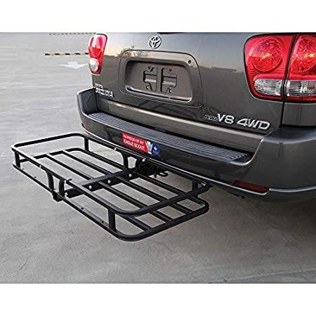 CargoLoc 2-in-1 Hitch Mount and Roof Top Cargo Carrier, 48 x 19.5