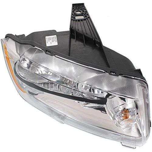 Evan Fischer Headlight Compatible with 2011-2013 Jeep Grand Cherokee Clear - 6