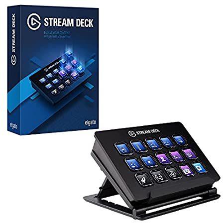 Elgato STREAM DECK ライブコンテンツ作成コントローラー スイッチャー USB3.0 LCDボタン:15個 10GAA9901